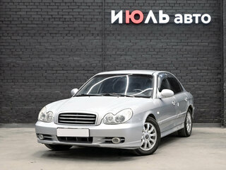 2007 Hyundai Sonata ТагАЗ IV (EF) Рестайлинг, серый, 423000 рублей, вид 1