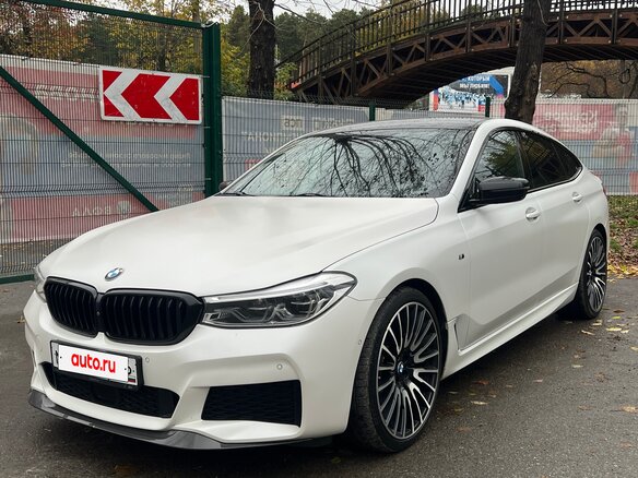 2019 BMW 6 серии Gran Turismo 630d xDrive IV (G32), белый, 5150000 рублей