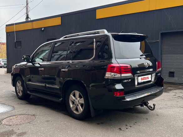 2014 Lexus LX 570 III Рестайлинг, чёрный - вид 5