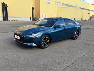 2020 Hyundai Elantra VII (CN7), синий, 1890000 рублей, вид 1