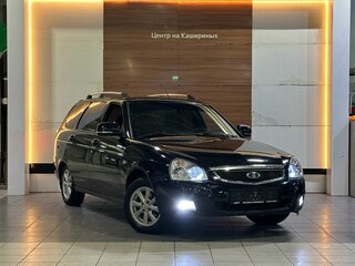 2014 Lada (ВАЗ) Priora I Рестайлинг, чёрный, 415000 рублей, вид 3