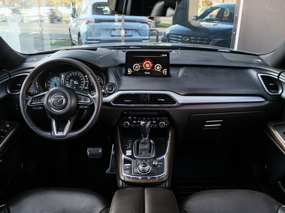 2021 Mazda CX-9 II Рестайлинг, синий, 3550000 рублей - вид 9