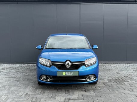 2017 Renault Logan II, синий, 895000 рублей, вид 3