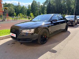 2013 Audi A8 III (D4), чёрный, 1400000 рублей, вид 1
