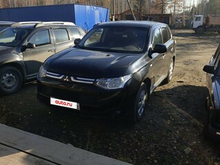 2013 Mitsubishi Outlander III, чёрный, 1200000 рублей, вид 2