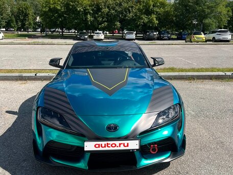 2020 Toyota Supra V (A90), зелёный, 7390000 рублей, вид 3