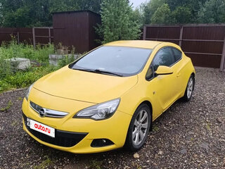 2011 Opel Astra GTC J Рестайлинг, жёлтый, 650000 рублей, вид 1