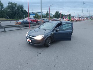 2008 Opel Astra H Рестайлинг, синий, 470000 рублей, вид 2