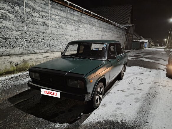 2008 Lada (ВАЗ) 2107, зелёный, 110000 рублей - вид 2