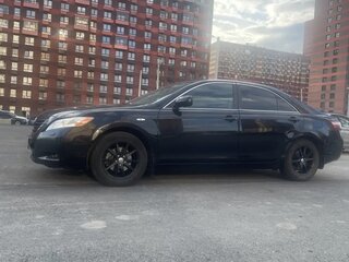 2008 Toyota Camry VI (XV40), чёрный, 1200000 рублей, вид 3