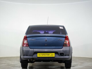 2013 Renault Logan I Рестайлинг, синий, 419000 рублей, вид 5