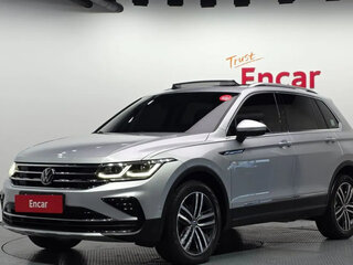 2023 Volkswagen Tiguan II Рестайлинг, серебристый, 3250020 рублей, вид 1
