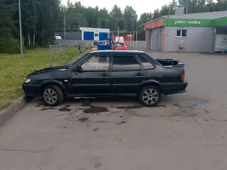 2003 Lada (ВАЗ) 2115, чёрный, 55000 рублей, вид 5