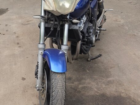 1995 Honda CB 400 Super Four, синий, 290000 рублей, вид 1