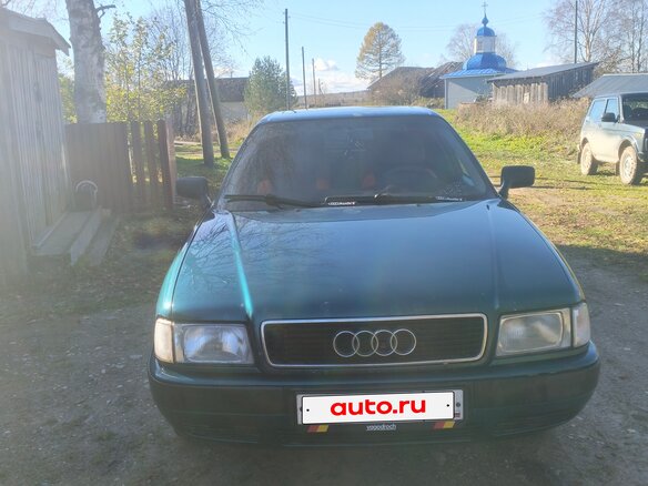 1994 Audi 80 V (B4), зелёный, 255000 рублей - вид 2