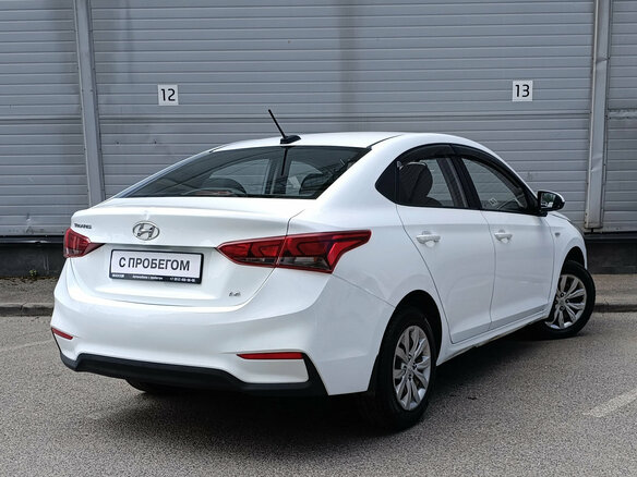 2018 Hyundai Solaris II, белый - вид 5