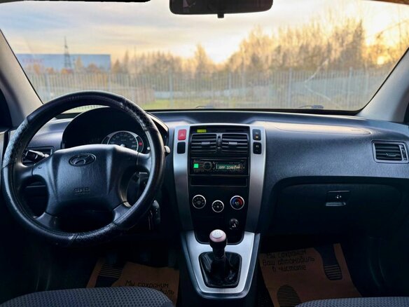 2008 Hyundai Tucson I, зелёный, 675000 рублей - вид 10