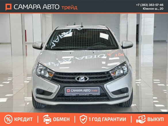 2016 Lada (ВАЗ) Vesta I, серебристый - вид 6