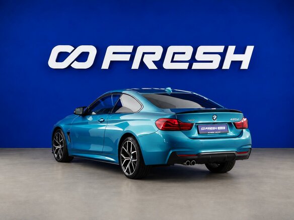 2019 BMW 4 серии 420d xDrive F32/F33/F36 Рестайлинг, синий, 2997090 рублей - вид 1
