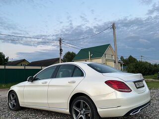 2014 Mercedes-Benz C-Класс 180 IV (W205), белый, 1500000 рублей, вид 4