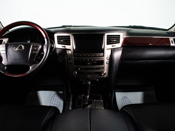 2013 Lexus LX 570 III Рестайлинг, чёрный - вид 10