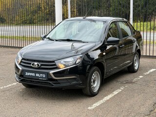 2020 Lada (ВАЗ) Granta I Рестайлинг, чёрный, 659000 рублей, вид 3