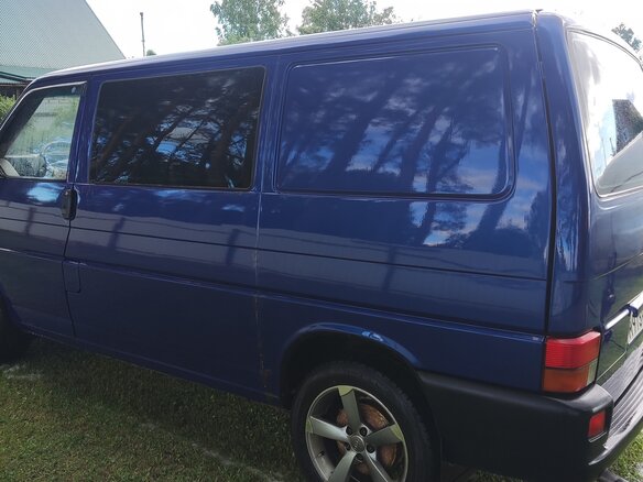 1993 Volkswagen Transporter T4, голубой, 390000 рублей - вид 2