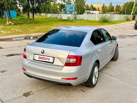 2014 Skoda Octavia III (A7), серебристый, 875000 рублей, вид 4