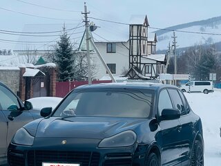 2007 Porsche Cayenne Turbo I Рестайлинг (957), чёрный, 950000 рублей, вид 1