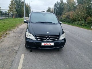 2010 Mercedes-Benz Viano L1 I (W639) Рестайлинг, чёрный, 1100000 рублей, вид 2