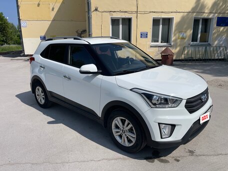 2019 Hyundai Creta I, белый, вид 3