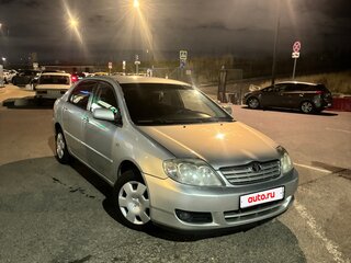 2005 Toyota Corolla IX (E120, E130) Рестайлинг, серебристый, 550000 рублей, вид 2