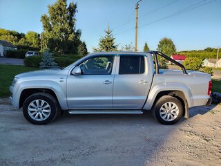 2013 Volkswagen Amarok Double Cab full-time I, серебристый, 2200000 рублей, вид 2