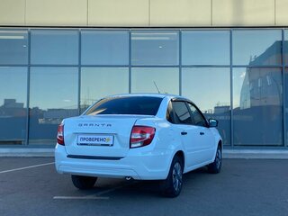 2020 Lada (ВАЗ) Granta I Рестайлинг, белый, 499000 рублей, вид 4