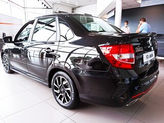 2025 Lada (ВАЗ) Granta Sportline I Рестайлинг, чёрный, 1382500 рублей, вид 2