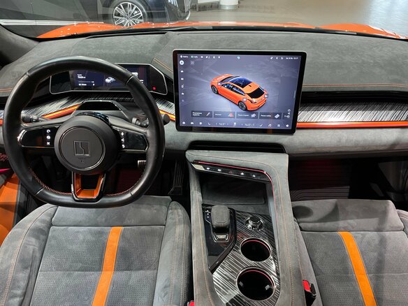 2023 Zeekr 001 100 kWh I, оранжевый, 5075000 рублей - вид 12