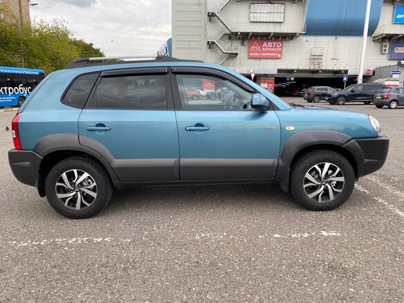 2006 Hyundai Tucson I, зелёный, 580000 рублей - вид 9