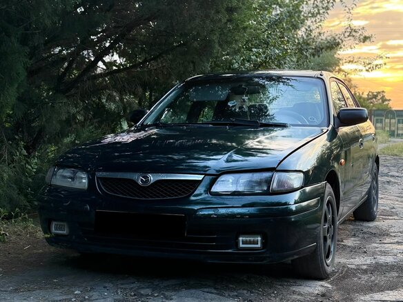 1997 Mazda 626 V (GF), зелёный, 200000 рублей - вид 2