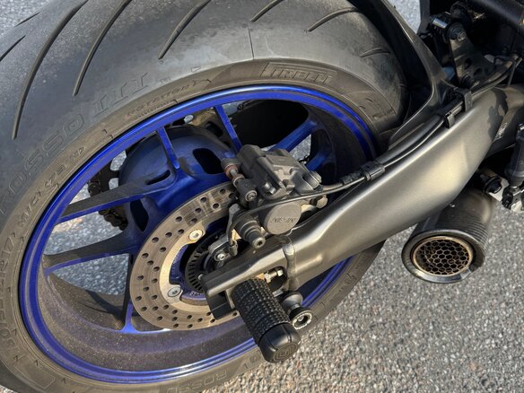 2021 Yamaha MT-09 (FZ-09), синий, 1000000 рублей - вид 7