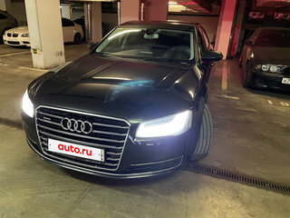 2014 Audi A8 III (D4) Рестайлинг, чёрный, 1700000 рублей, вид 2