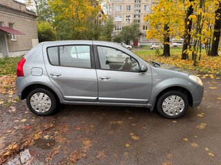 2011 Renault Sandero I, синий, 490000 рублей, вид 4