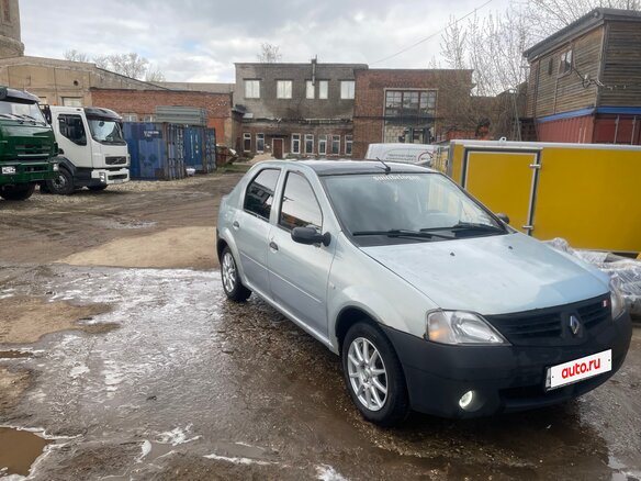 2007 Renault Logan I, серый, 260000 рублей - вид 2