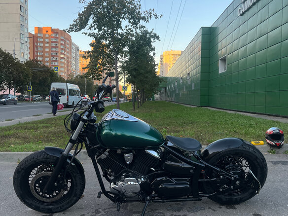 2006 Yamaha XVS1100, чёрный, 500000 рублей - вид 5