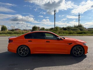 2018 BMW M5 VI (F90), оранжевый, 8600000 рублей, вид 4