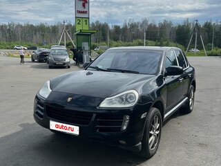 2007 Porsche Cayenne I Рестайлинг (957), чёрный, 1190000 рублей, вид 2