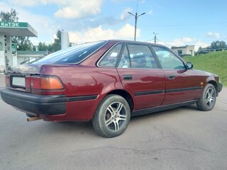 1991 Toyota Carina V (T170), пурпурный, 250000 рублей, вид 3