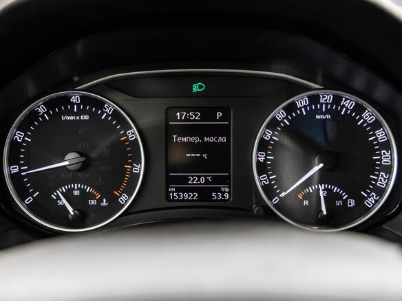 2012 Skoda Octavia II (A5) Рестайлинг, чёрный - вид 8
