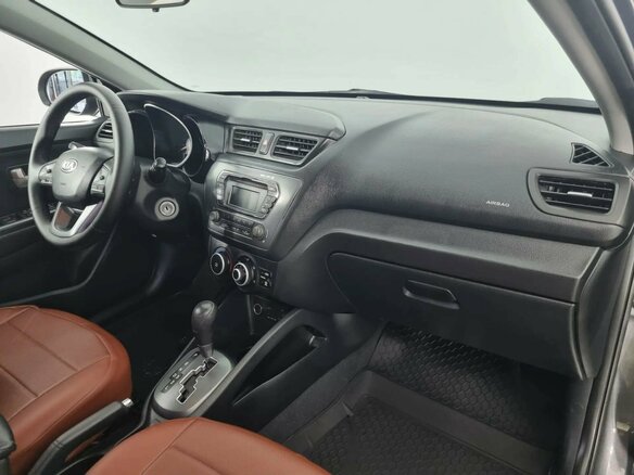 2012 Kia Rio 4-speed III, серый, 739000 рублей - вид 9