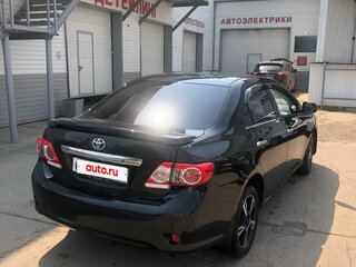 2008 Toyota Corolla X (E140, E150), чёрный, 700000 рублей, вид 4