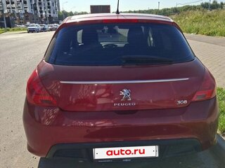 2011 Peugeot 308 I Рестайлинг, красный, 490000 рублей, вид 3